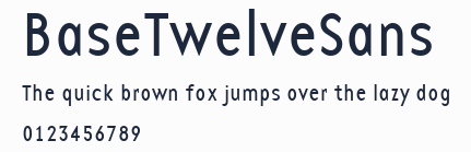 BaseTwelveSans