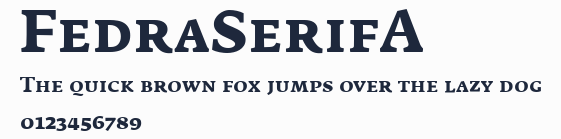 FedraSerifA