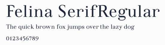 Felina SerifRegular