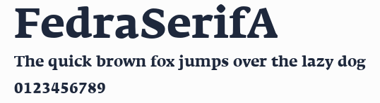 FedraSerifA