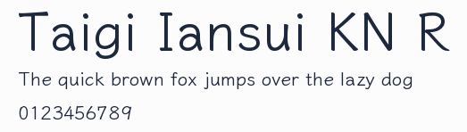 Taigi Iansui KN R