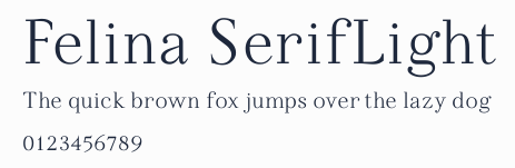 Felina SerifLight