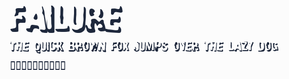 Failure預覽圖