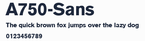 A750-Sans