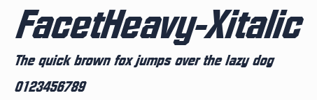 FacetHeavy-Xitalic