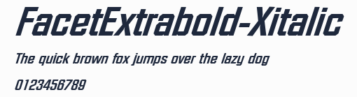 FacetExtrabold-Xitalic
