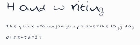 Hand Writing預覽圖