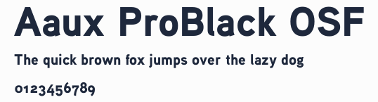 Aaux ProBlack OSF
