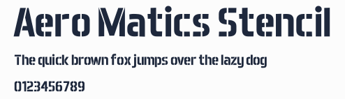 Aero Matics Stencil預覽圖