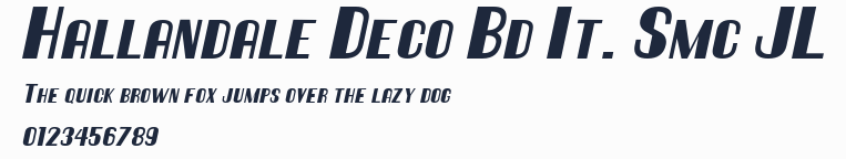 Hallandale Deco Bd It. Smc JL