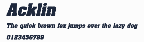 Acklin