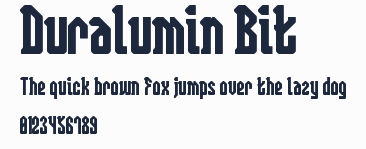 Duralumin Bit