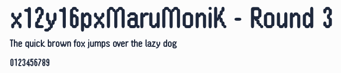 x12y16pxMaruMoniK - Round 3
