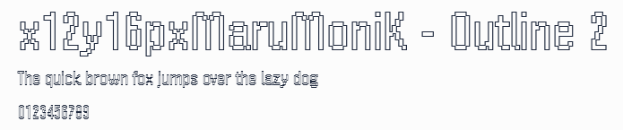 x12y16pxMaruMoniK - Outline 2