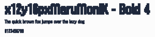 x12y16pxMaruMoniK - Bold 4