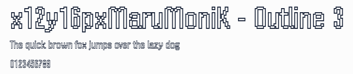 x12y16pxMaruMoniK - Outline 3