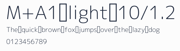 M+A1 light 10/1.2