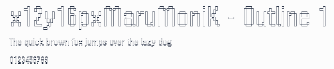 x12y16pxMaruMoniK - Outline 1