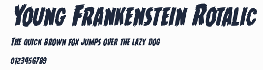 Young Frankenstein Rotalic