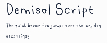 Demisol Script預覽圖