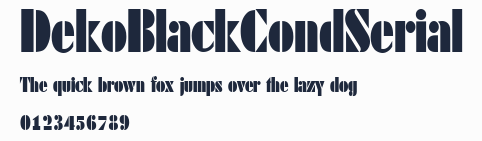 DekoBlackCondSerial預覽圖