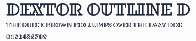 Dextor Outline D預覽圖