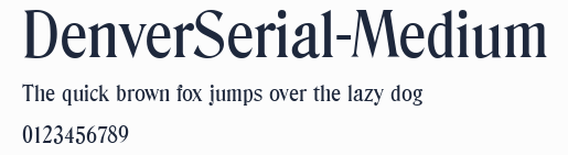 DenverSerial-Medium預覽圖