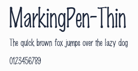 MarkingPen-Thin預覽圖