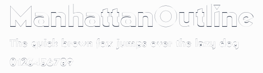 ManhattanOutline預覽圖