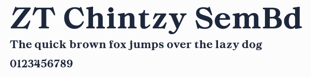 ZT Chintzy SemBd