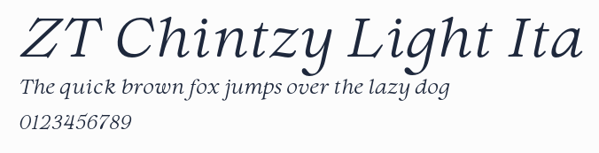 ZT Chintzy Light Ita