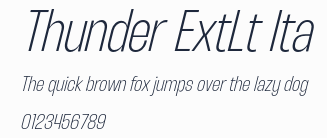 Thunder ExtLt Ita預覽圖
