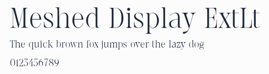 Meshed Display ExtLt