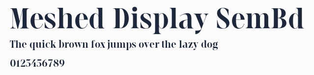 Meshed Display SemBd