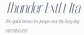 Thunder ExtLt Ita預覽圖