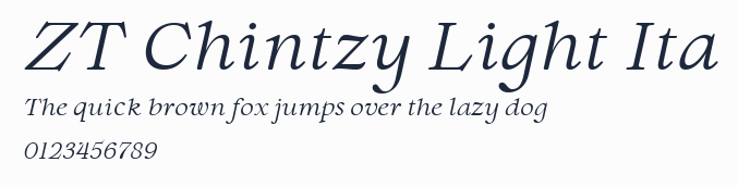 ZT Chintzy Light Ita