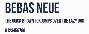 Bebas Neue