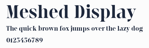 Meshed Display