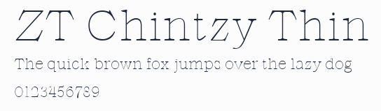 ZT Chintzy Thin