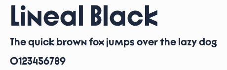 Lineal Black