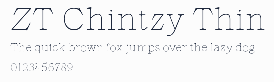 ZT Chintzy Thin