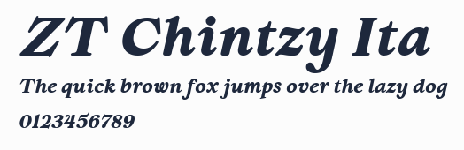 ZT Chintzy Ita