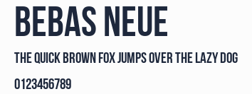 Bebas Neue