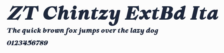 ZT Chintzy ExtBd Ita