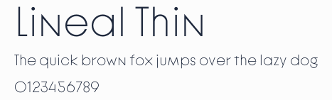 Lineal Thin