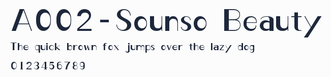 A002-Sounso Beauty
